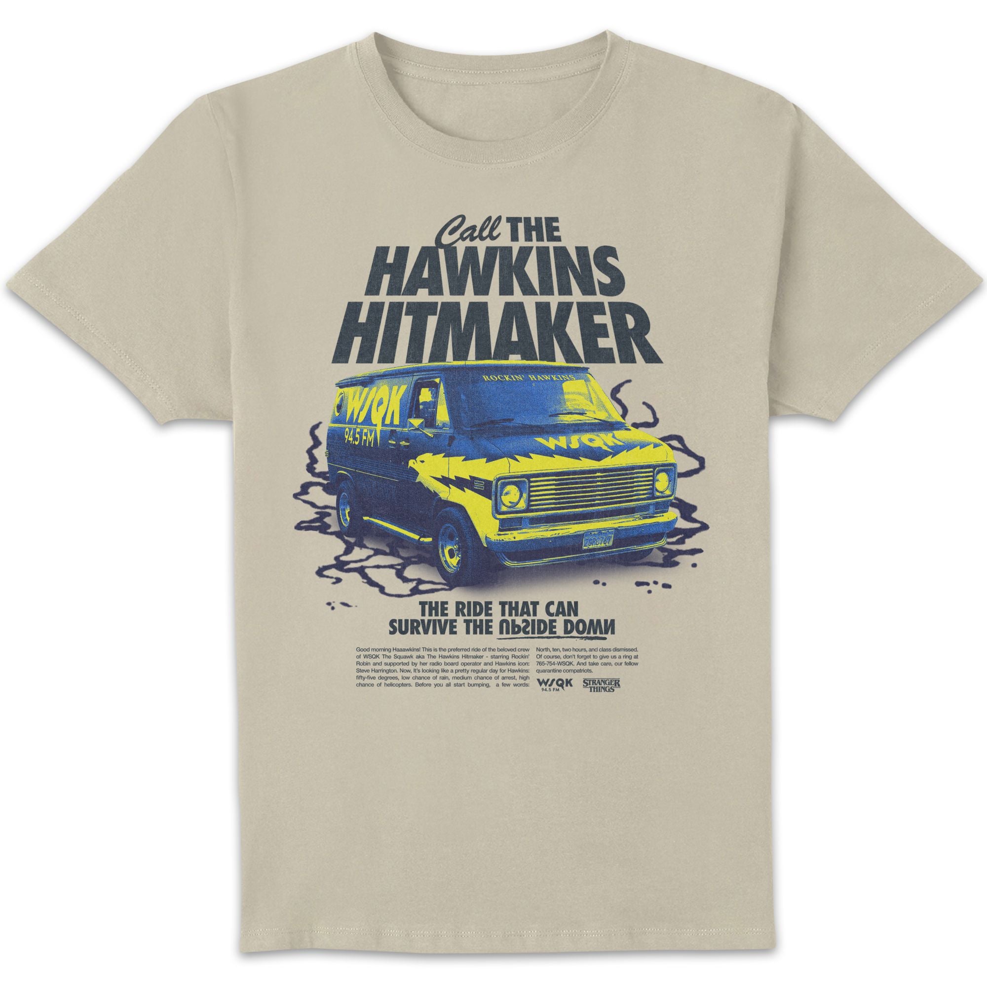 Stranger Things Hawkins Hitmaker T-Shirt - S