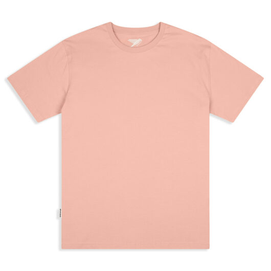 Wanda Organic Cotton Tee - Antique Pink