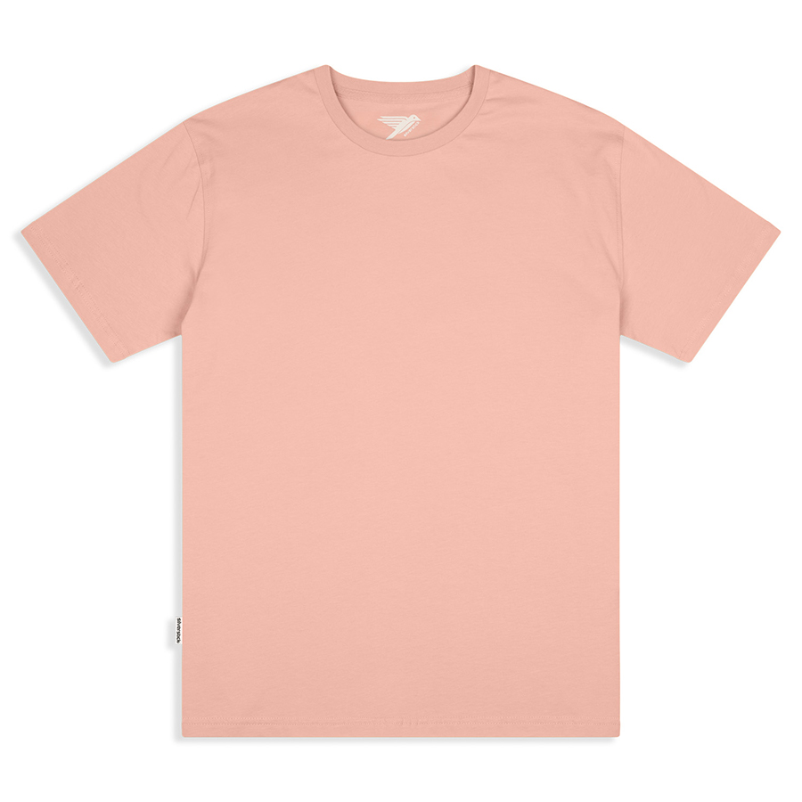 Wanda Organic Cotton Tee - Antique Pink