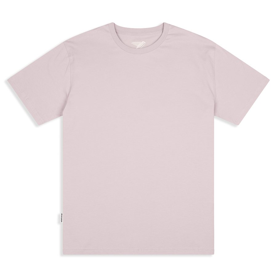 Wanda Organic Cotton Tee - Pale Lilac