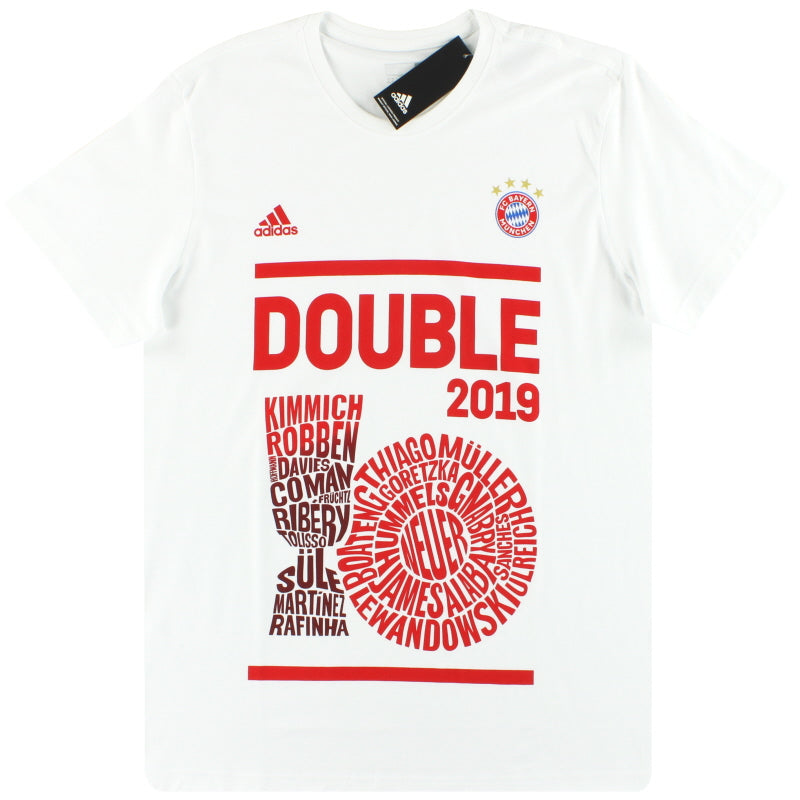 2019 Bayern Munich adidas Double Winners Tee *BNIB* - Bayern Munich / BNIB / Small